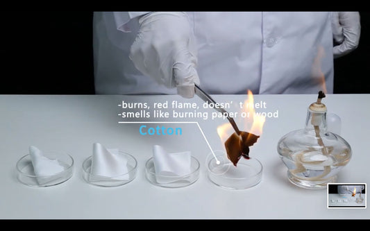 Distinguishing Between Cotton and Polyester in Turkish Towels