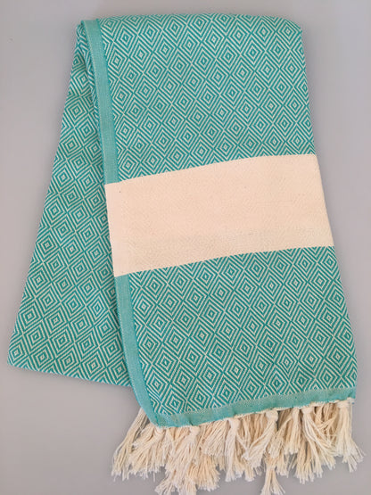 Toalla de Playa Turca Peshtemal Licia Myra (430g)