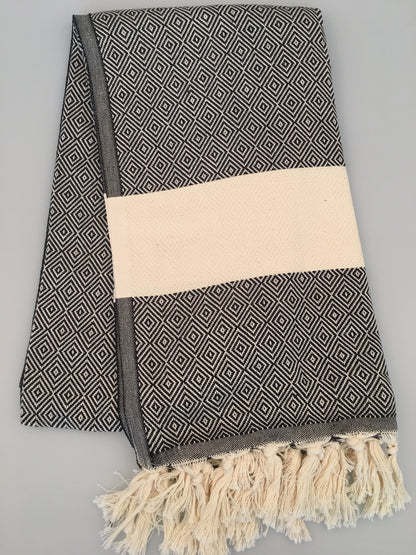 Toalla de Playa Turca Peshtemal Licia Myra (430g)