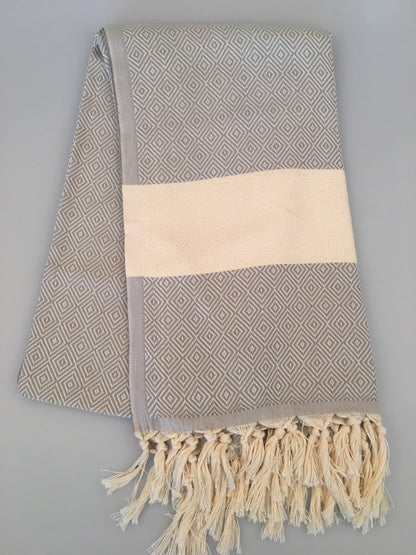 Toalla de Playa Turca Peshtemal Licia Myra (430g)