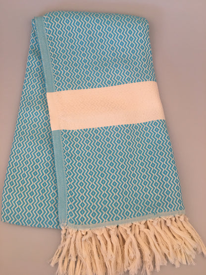 Турецкое пляжное полотенце Пештемаль Lycia Letoon (430г)