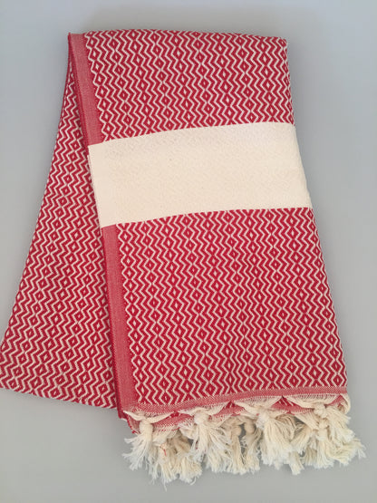 Турецкое пляжное полотенце Пештемаль Lycia Letoon (430г)