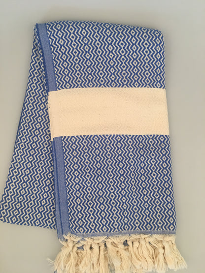 Турецкое пляжное полотенце Пештемаль Lycia Letoon (430г)