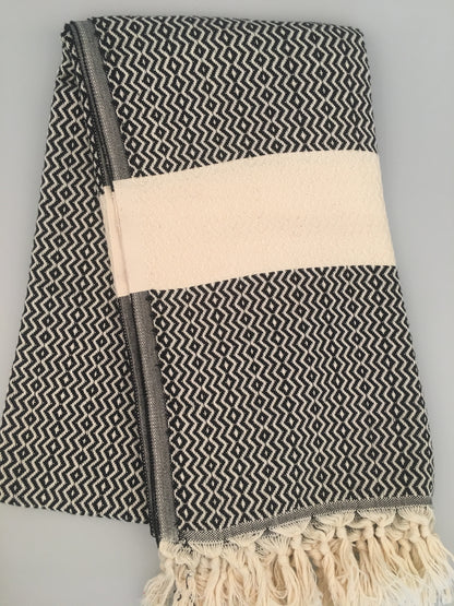 Турецкое пляжное полотенце Пештемаль Lycia Letoon (430г)