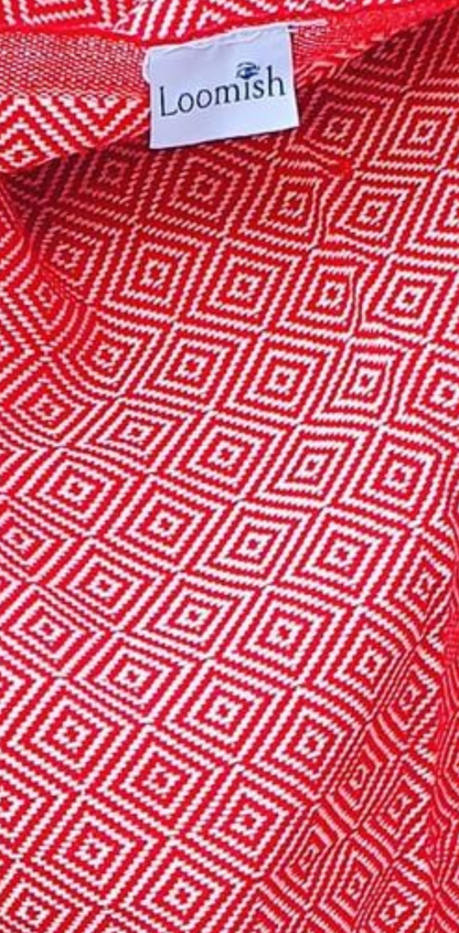 1000 pcs - COTTON LABEL: Custom design printed label production order