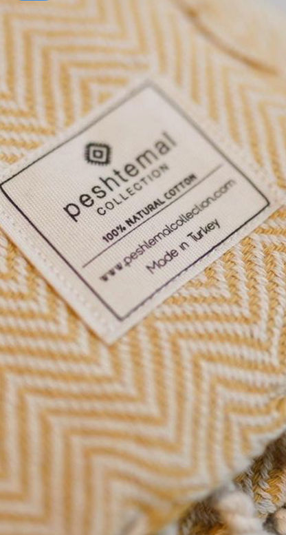 1000 pcs - COTTON LABEL: Custom design printed label production order