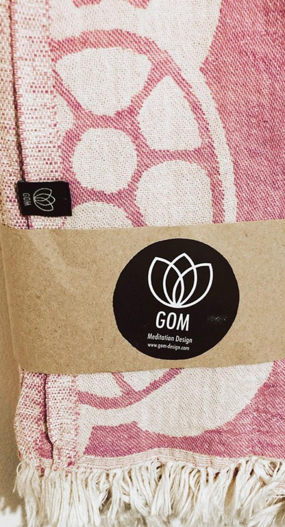 1000 pcs - COTTON LABEL: Custom design printed label production order